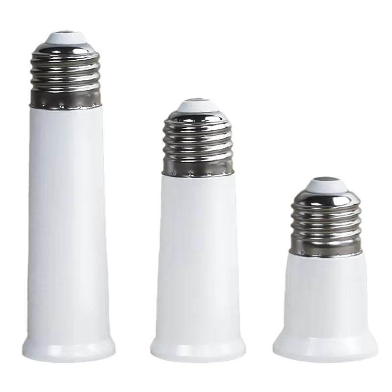 65mm 95mm 120mm E27 a E27 Extender Portalampada Base Lampadina Estendi Adattatore presa di prolunga Convertitore adattatore luce LED