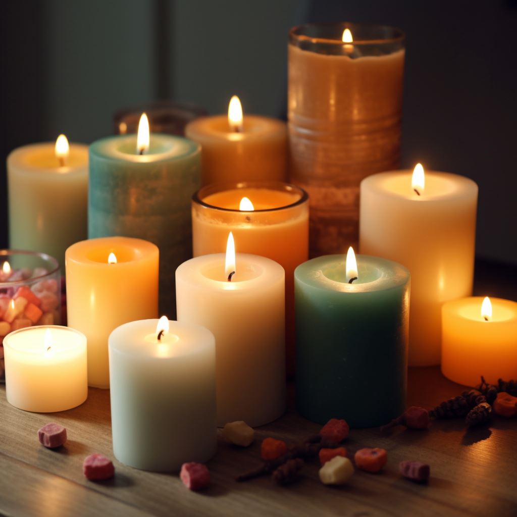 30-100pcs /Set Waxed Cotton Candle Wicks Set Smokeless Wax Core DIY Soy Wax Core Woven Kerosene Lamp Candles Making Supplies