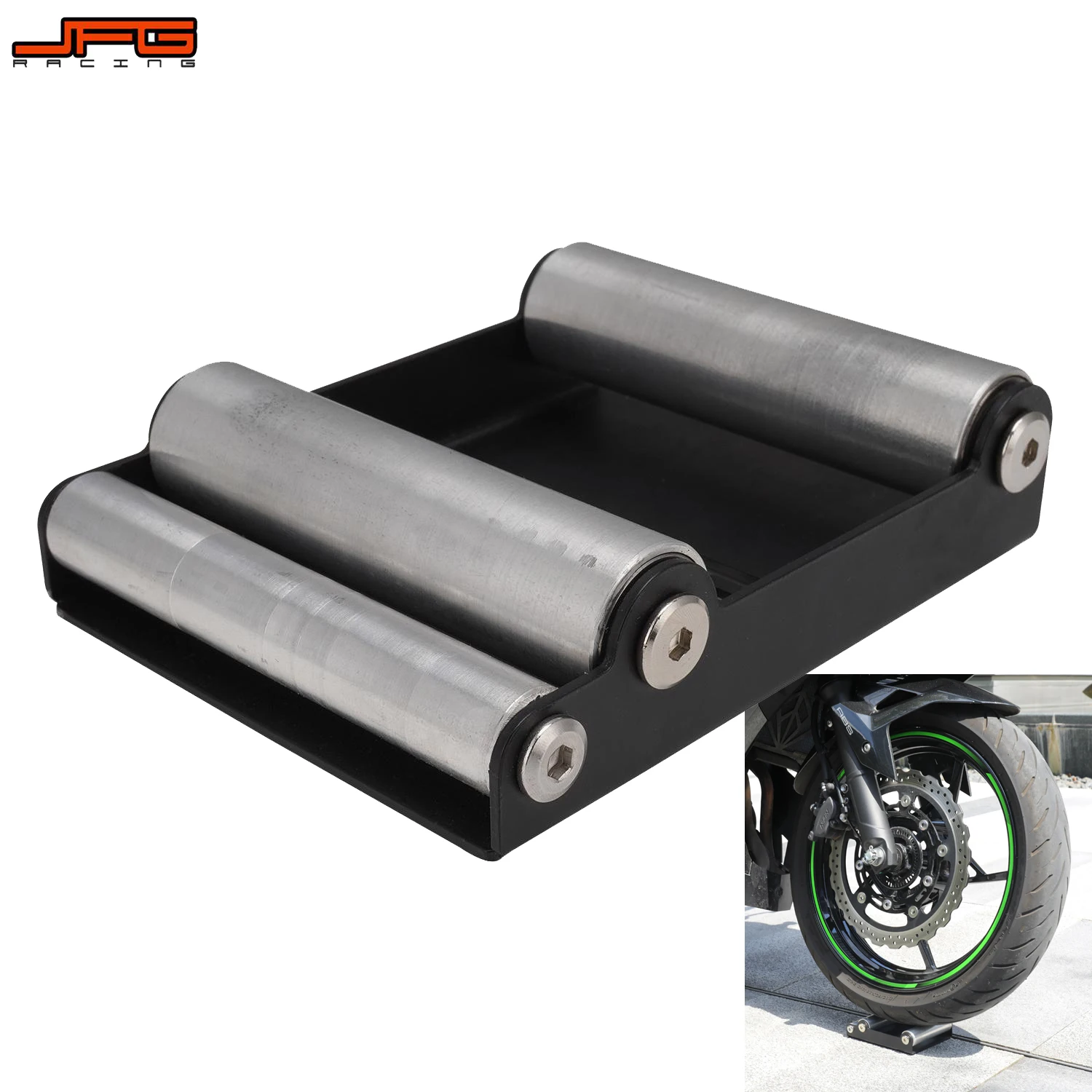 Motorrad Reifen Reinigung Ständer Reifen Waschen Halterung Tragbare Kette Sauber Langlebig Roller Rampe Lift Universal Für KTM Kawasaki Suzuki