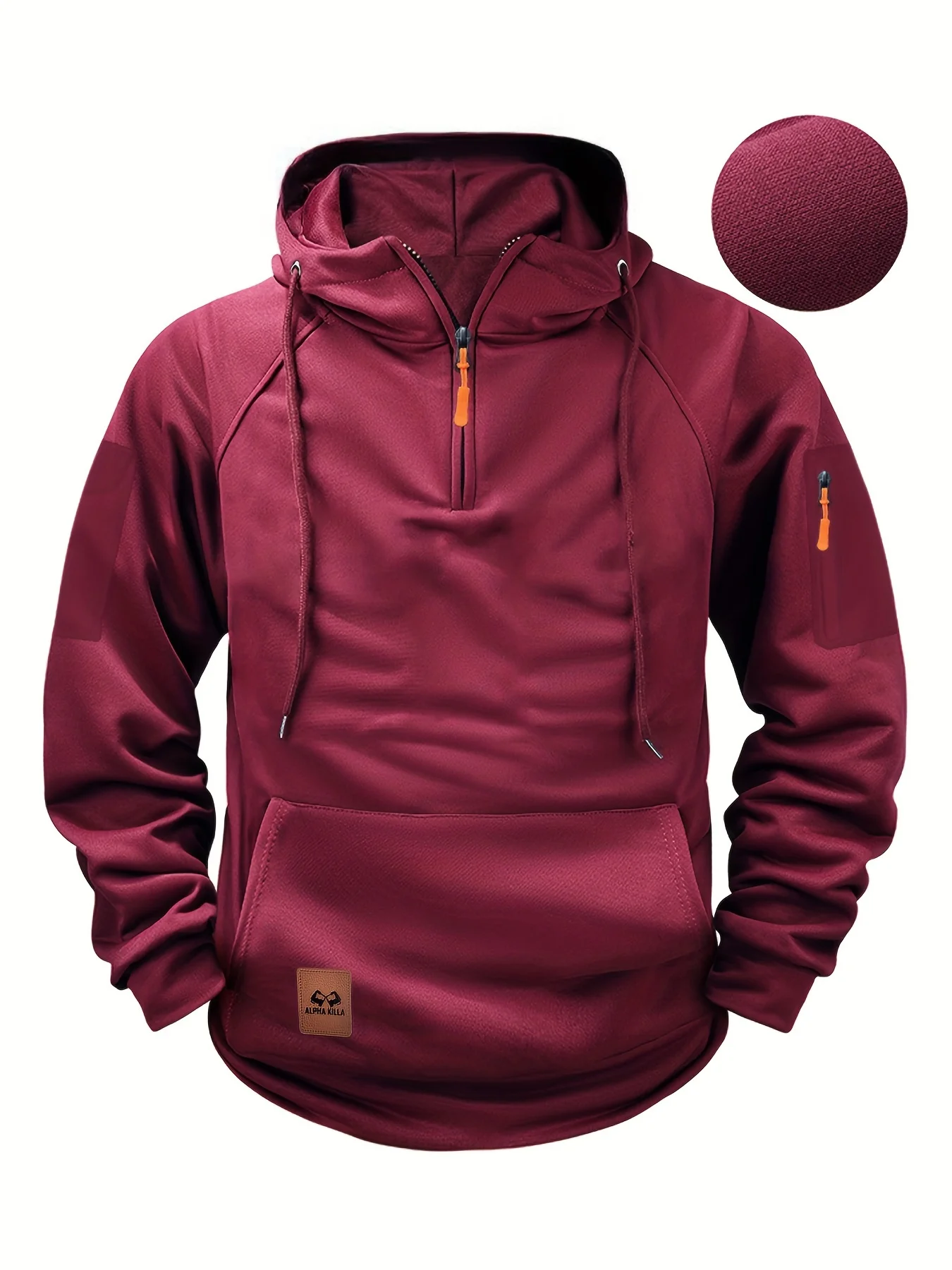 2025 multi bolso zíper velo com capuz ombro gota moletom casual das mulheres dos homens plus size solto pulôver moda moletom topo