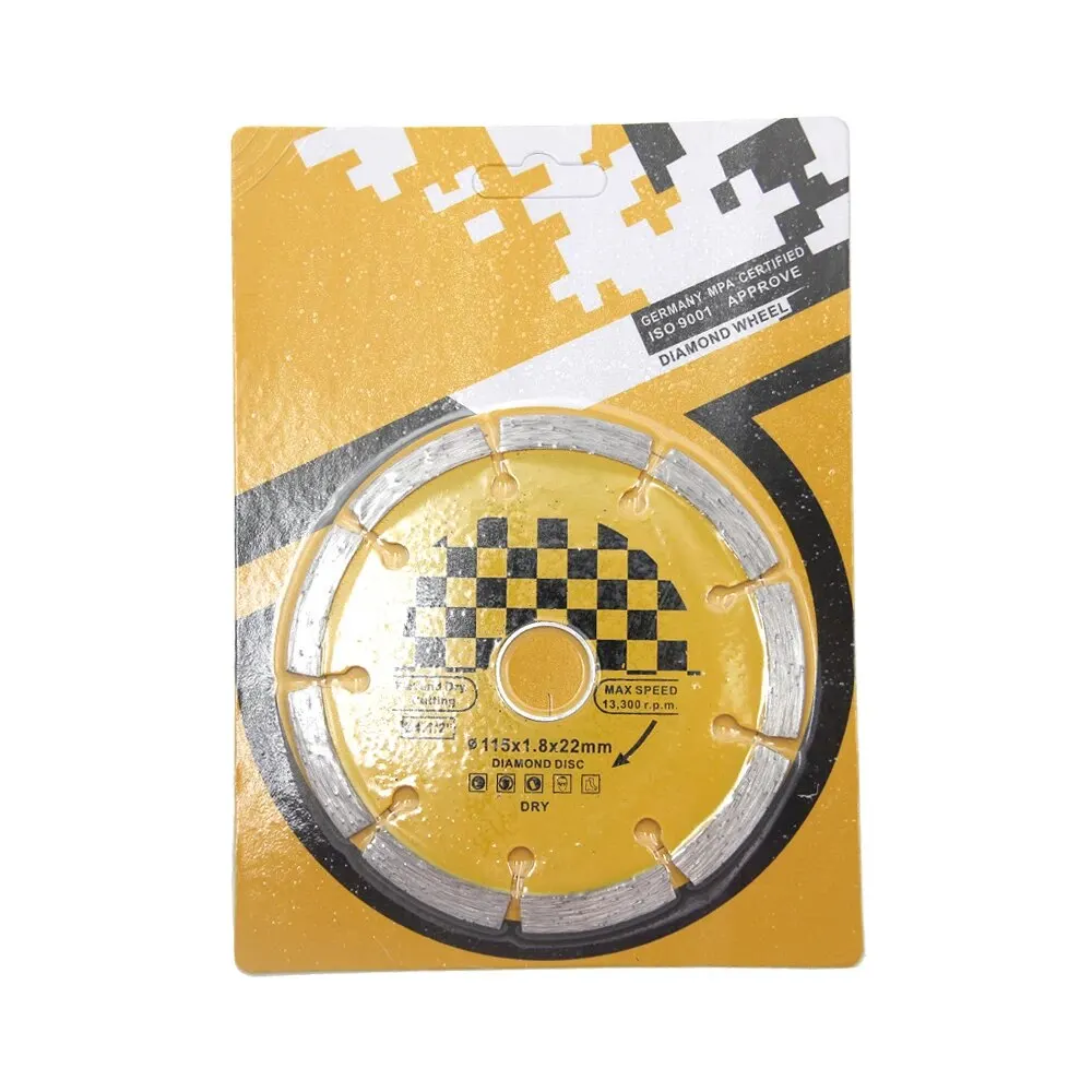 115mm diamante seco sulco parede quebrando lâmina de serra granito mármore lâmina de corte pedra concreto diamante ferramenta corte seco