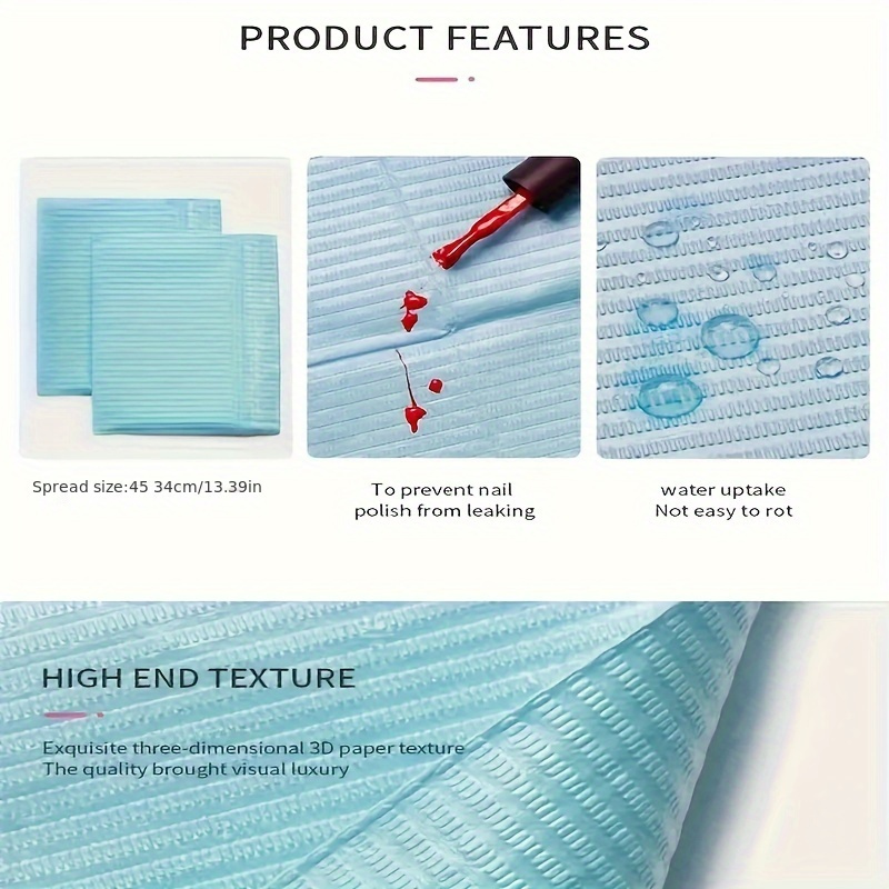 10/25/50/60/125 Stück Einweg-Tattoo-Reinigungspad, wasserdicht, schmutzabweisend, Reinigungstischmatte für Tätowierer, Tattoo-Zubehör