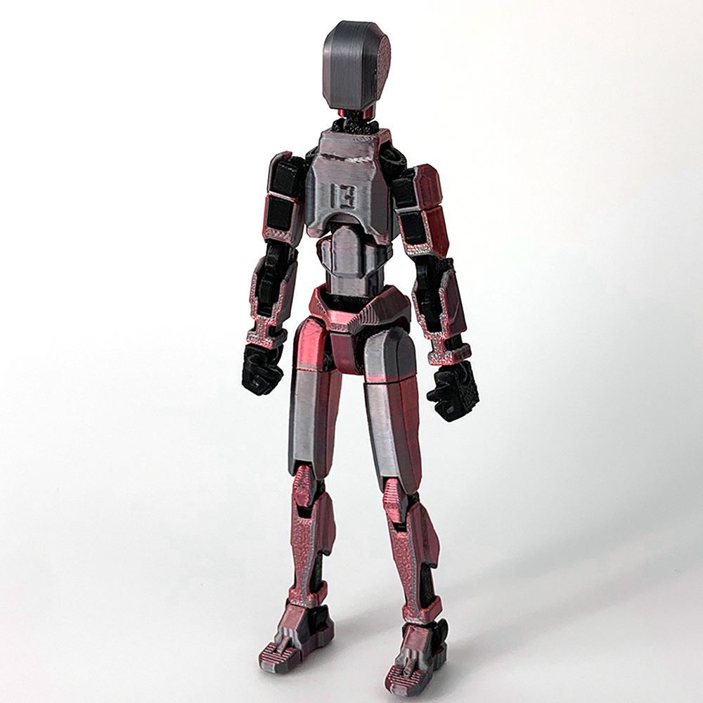 3Dプリントのマネキンアクションフィギュア,磁気吸引シリーズのおもちゃ,多関節式の可動式ロボット,装飾品ギフト,ダミー13