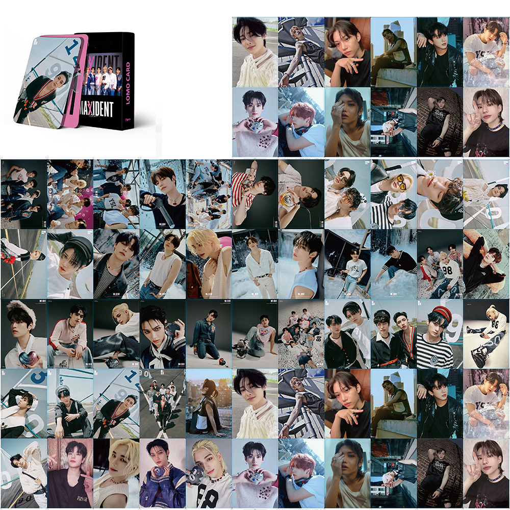 55pcs Kpop Group Lomo Cards MANIAC Photocard New Album Photo Print Cards Set Fans Collection