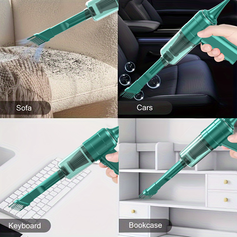 Small mini portable car vacuum cleaner, multifunctional, suitable for various scenarios inside the car