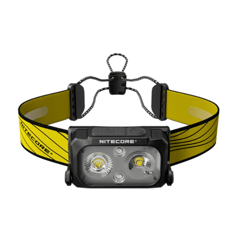 NITECORE NU25 UL V2 Перезаряжаемый налобный фонарь 400 люмен Двухлучевой прожектор Ультралегкий налобный фонарь