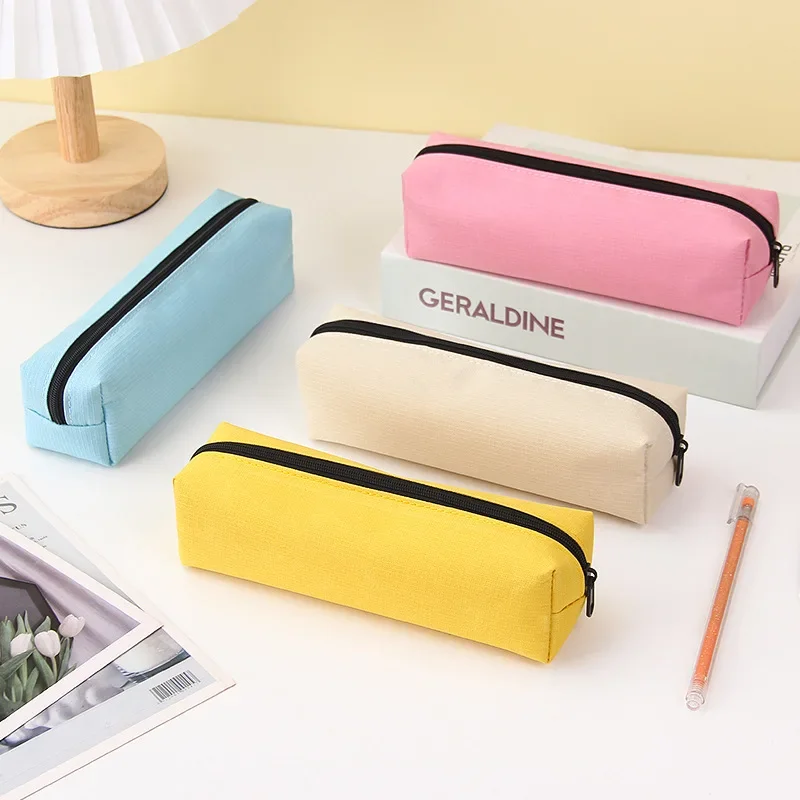 ดินสอทนทานปากกา Kawaii เครื่องเขียนขนาดใหญ่ความจุ Pencilcase Trousse โรงเรียนดินสอกระเป๋า