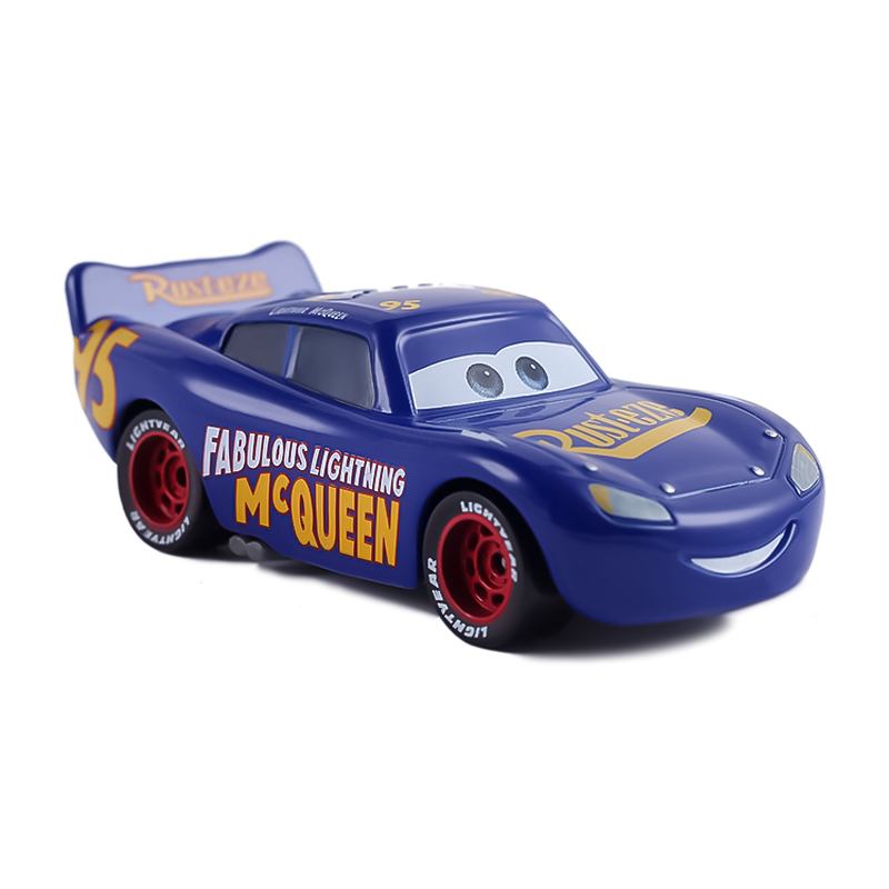 Disney Auto Speelgoed Anime Racing Goud Silvering Lightning McQueen Jackson Storm 1:55 Metal Diecast Model Speelgoed Auto Voor Kinderen