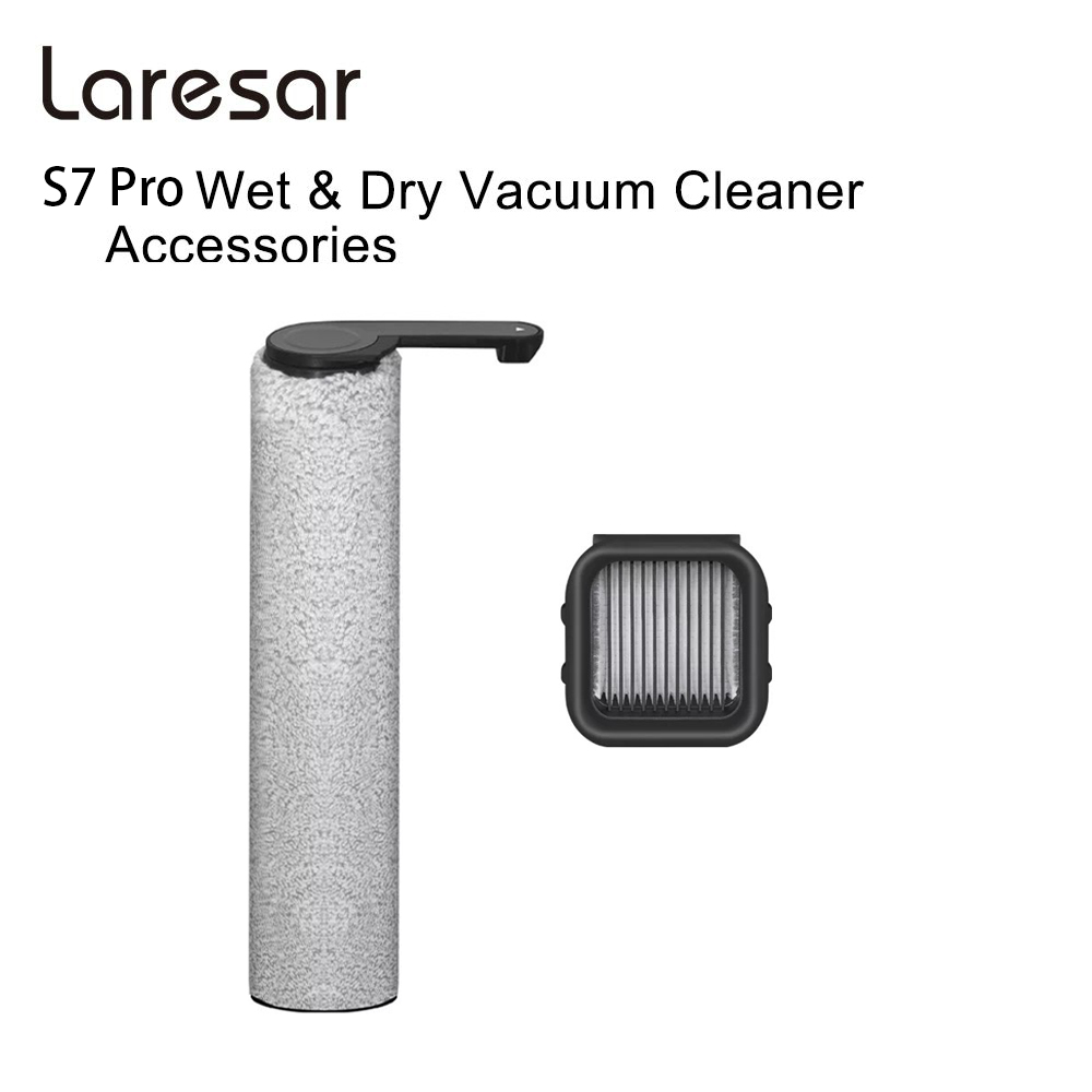 Laresar S7 Pro Wet and Dry Vacuum Cleaner Official Accessories Brush Roller /HEPA filter/Clean Water TANK/Plug/RING/DIRT TANK