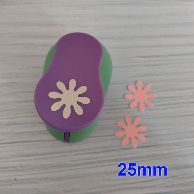 1pc 8mm15mm 25 ミリメートル 38 ミリメートル 75 ミリメートルデイジースクラップブックパンチ手作りカッターカードキャリコ印刷 DIY 花ペーパークラフトパンチ穴パンチャー
