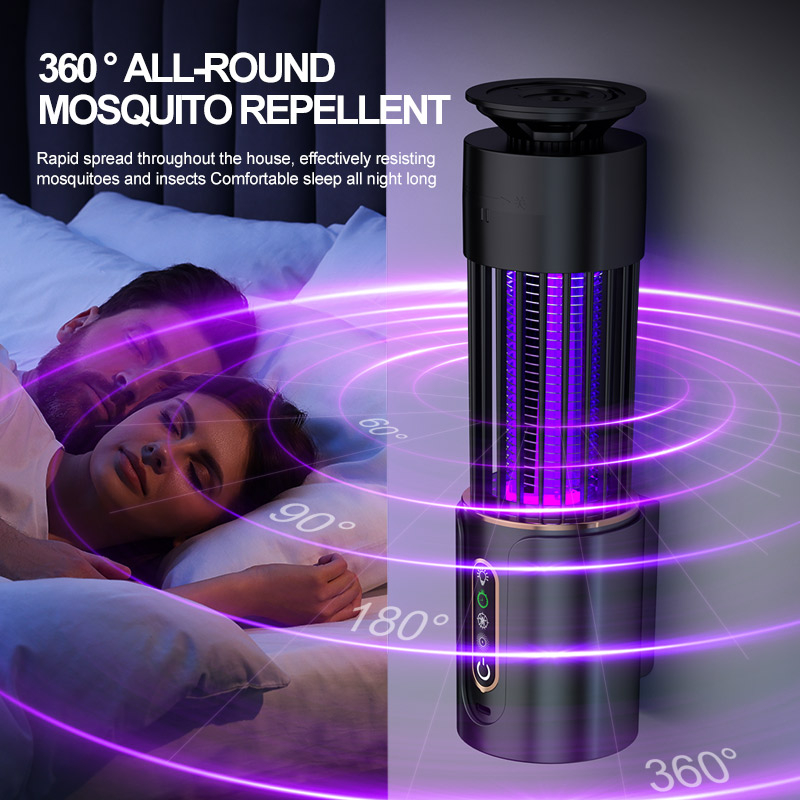 Muggen Killer Lamp Insect Fly Trap Camping Lantaarn USB Timing Elektrische Mug Swatter Outdoor Insect Killer Repellent