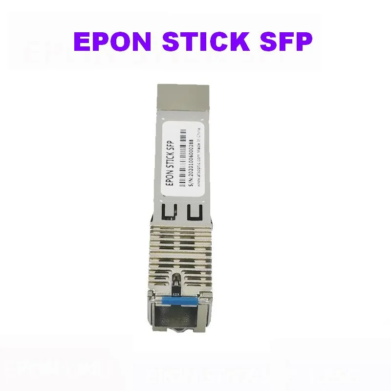 PON STICK EPON GPON XPON SFP ONU Stick com conector MAC SC DDM módulo pon HGU 1490/1330nm PPPoE IPoE 1.25Gbps 802.3ah