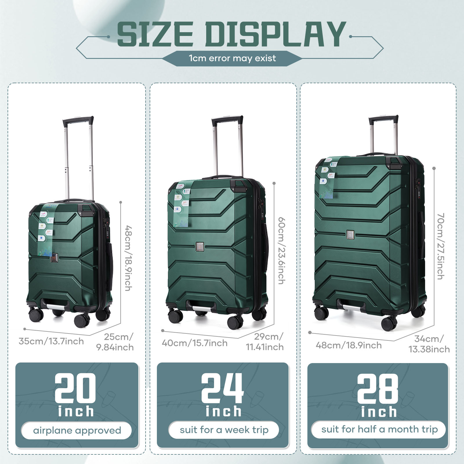 Multifunctionele bagage met grote capaciteit, reiskoffer, bagagerek, stevige en duurzame instapkoffer, studenten en zakelijk
