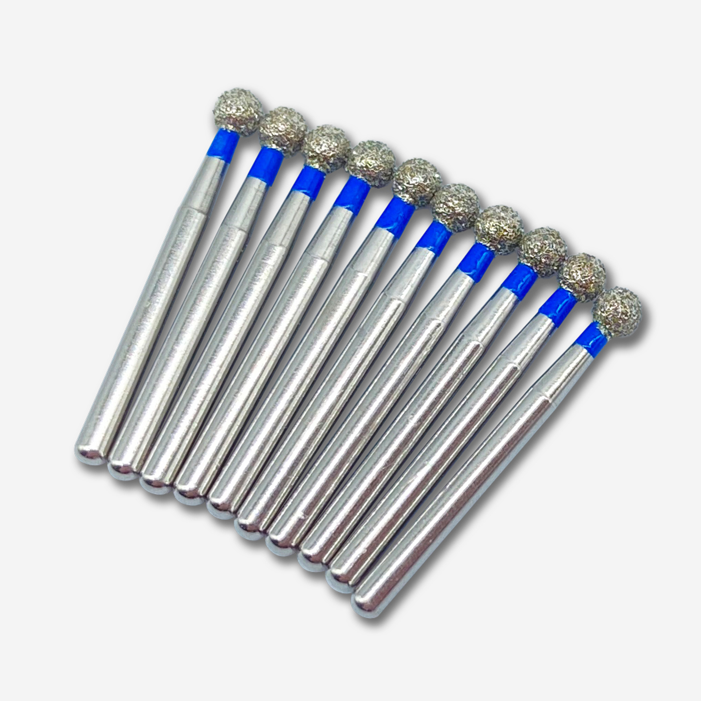 10 個 WELLCK 歯科ダイヤモンドバードリル FG ダイヤバール 1.6 ミリメートルシャンク高速ハンドピースバー用