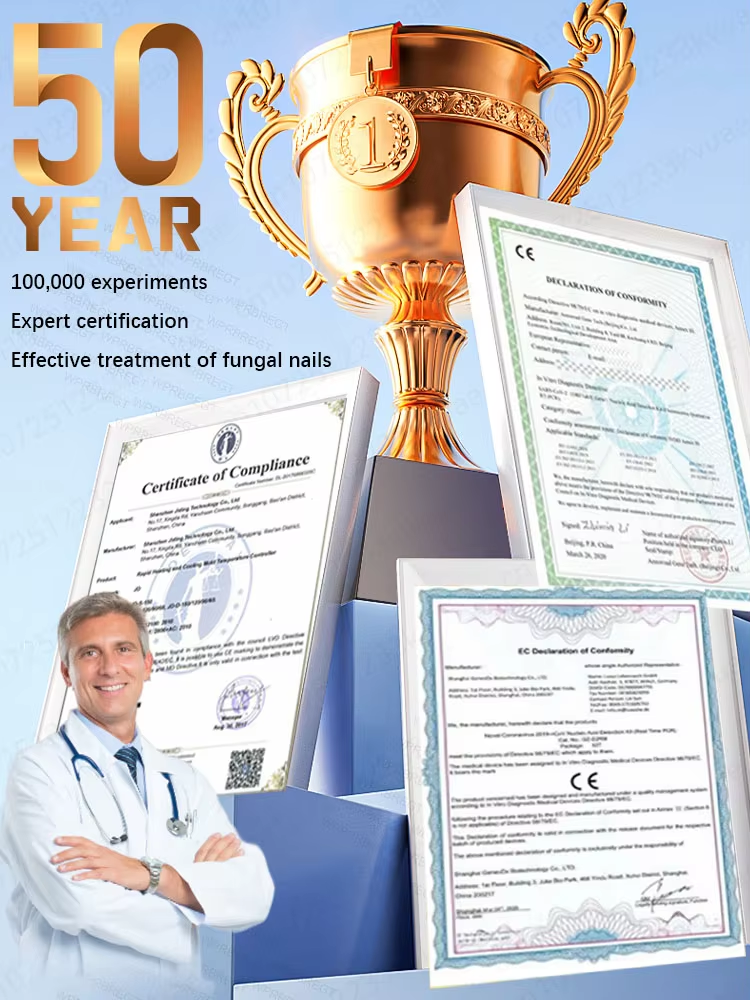 The fifth generation of champagne-colored nail laser penʜᴇʟᴘs ʏᴏᴜ sᴀʏ ɢᴏᴏᴅʙʏᴇ ᴛᴏ ᴏɴʏᴄʜᴏᴍʏᴄᴏsɪs. Tᴇᴄʜɴᴏʟᴏɢʏ ᴄʜᴀɴɢᴇs ʏᴏᴜʀ ʟɪharᴇ。