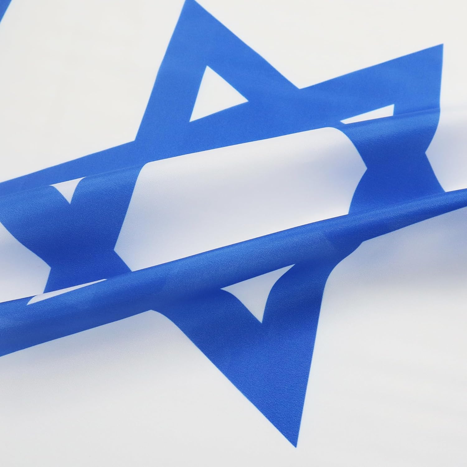 이스라엘 국기 3x5 발 이스라엘 국기 황동 그로밋 라이트 폴리 에스터 유대인 플래그 배너 90X150CM