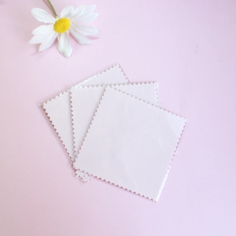 50/10 pcs 8x8 ซม.เงินผ้าขัดเครื่องประดับทําความสะอาด Anti Tarnish Reusable ผ้าเช็ดนุ่มเก็บเครื่องประดับ Shining เครื่องมือ