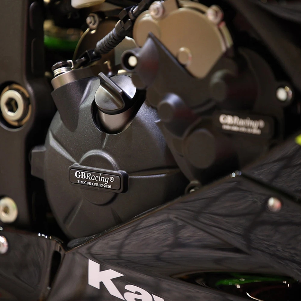 カワサキZx6rエンジンカバーセット,保護カバー,636, 2013 - 2024