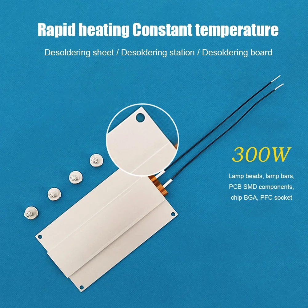 400W 110V PTC piastra riscaldante Chip BGA saldatura a sfera Split alluminio LED Remover stazione di saldatura 300W 220V strumento per scheda di demolizione