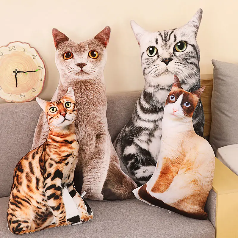 Photo Custom Cushion Personalized Photo DIY Humanoid Cushion Pet Plush Dolls Stuffed Animal Pillows Sofa Car Decor Birthday Gift
