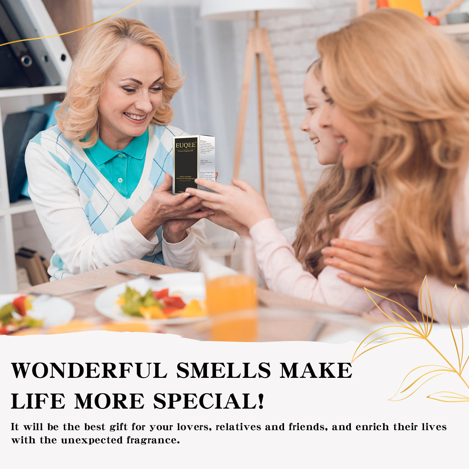 EUQEE 60 ml Herren-Duftöle mit Glastropfer, Leder, Drachen, Blut, Wald, Kiefer, Schokolade, Aromaöle für Autodiffusion