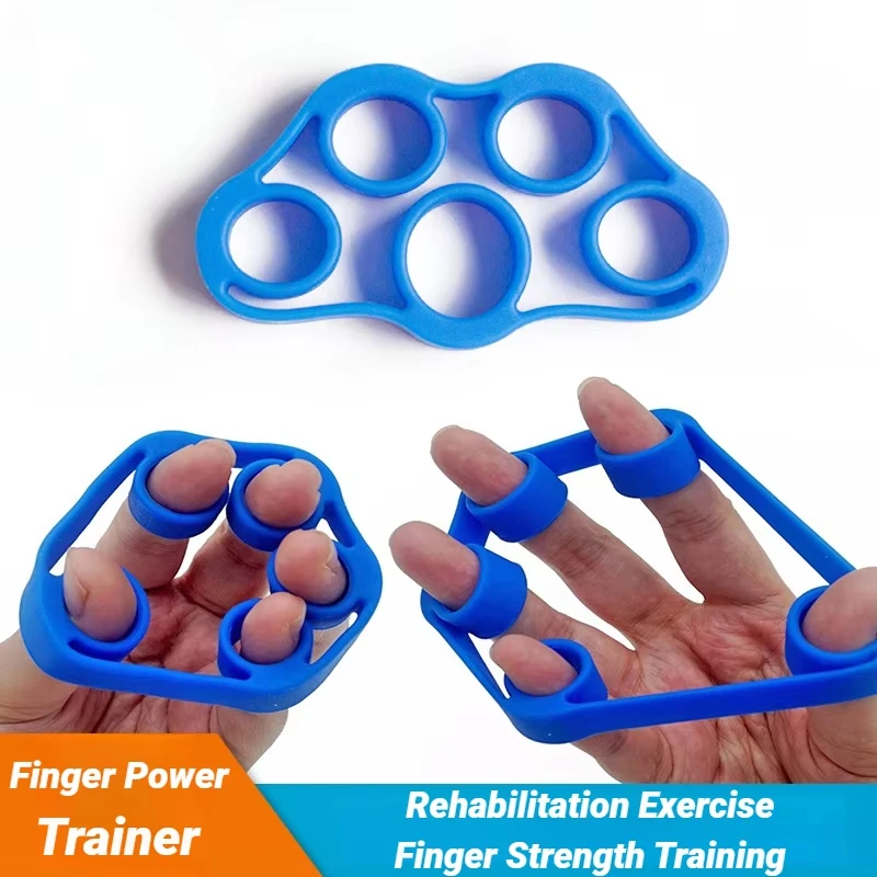 Silikon Fünf-Finger-Training Hand Expander Exerciser Handgelenk Bahre Finger Greifer Expander Kraft Rehabilitation Spanner