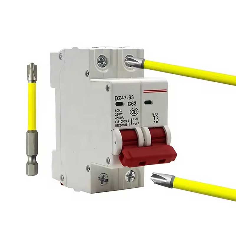 65mm 110mm magnético especial fenda cruz chave de fenda bit interruptor eletricista fph2 para soquete interruptor ferramentas manuais