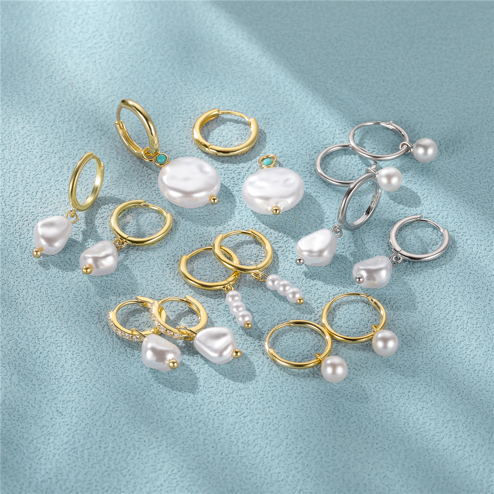 Roxi 925 prata esterlina pérolas brincos para mulheres casamento jóias finas piercing brincos aros bohemia pendientes plata brincos