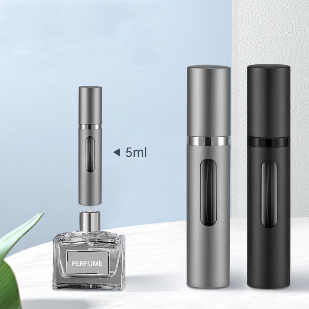 5/8ml garrafa de perfume recarregável de vidro com bomba de perfume spray portátil viagem recipientes cosméticos vazios mini spray atomizador garrafa