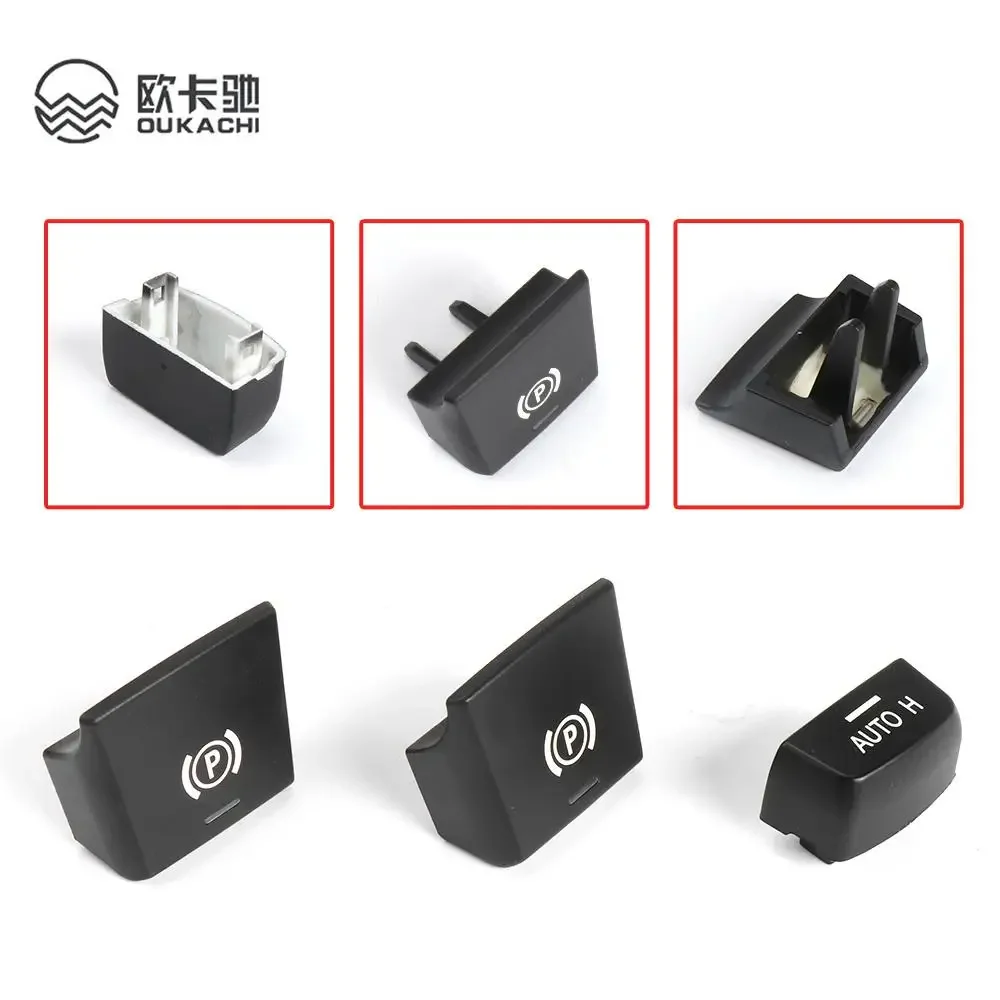 Electronic Parking Brake Switch Auto P Button Switch Cover For BMW 5 7 X3 X4 X5 X6 M5 Series F01 F02 F10 F12 F15 F16 F25 F26