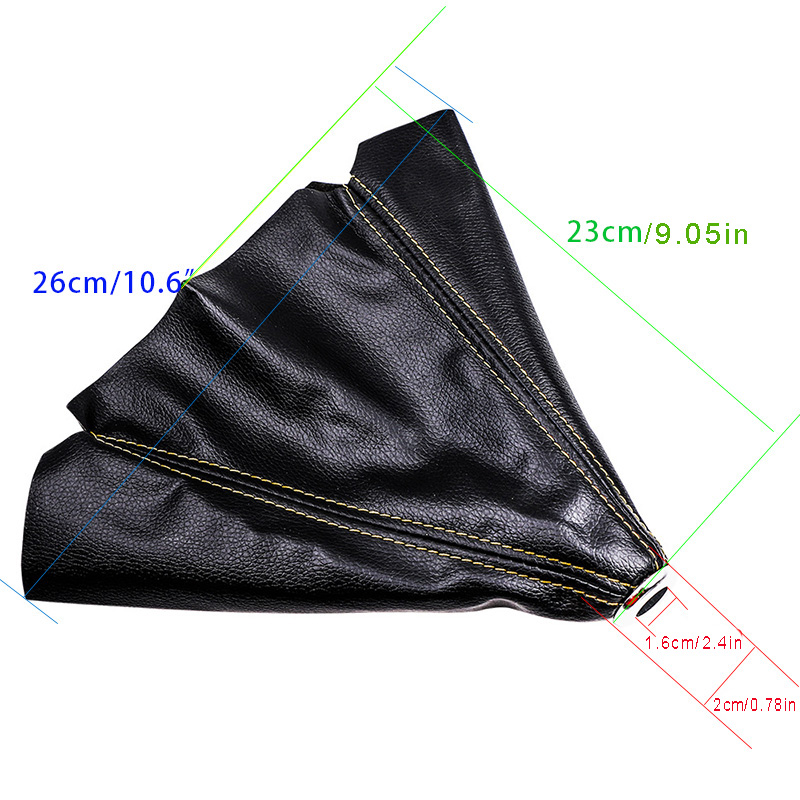 Auto Manuelle Schalthebel Staub Abdeckung PU Leder Getriebe Position Staubdicht Abdeckung Automobil Innen Dekoration Zubehör