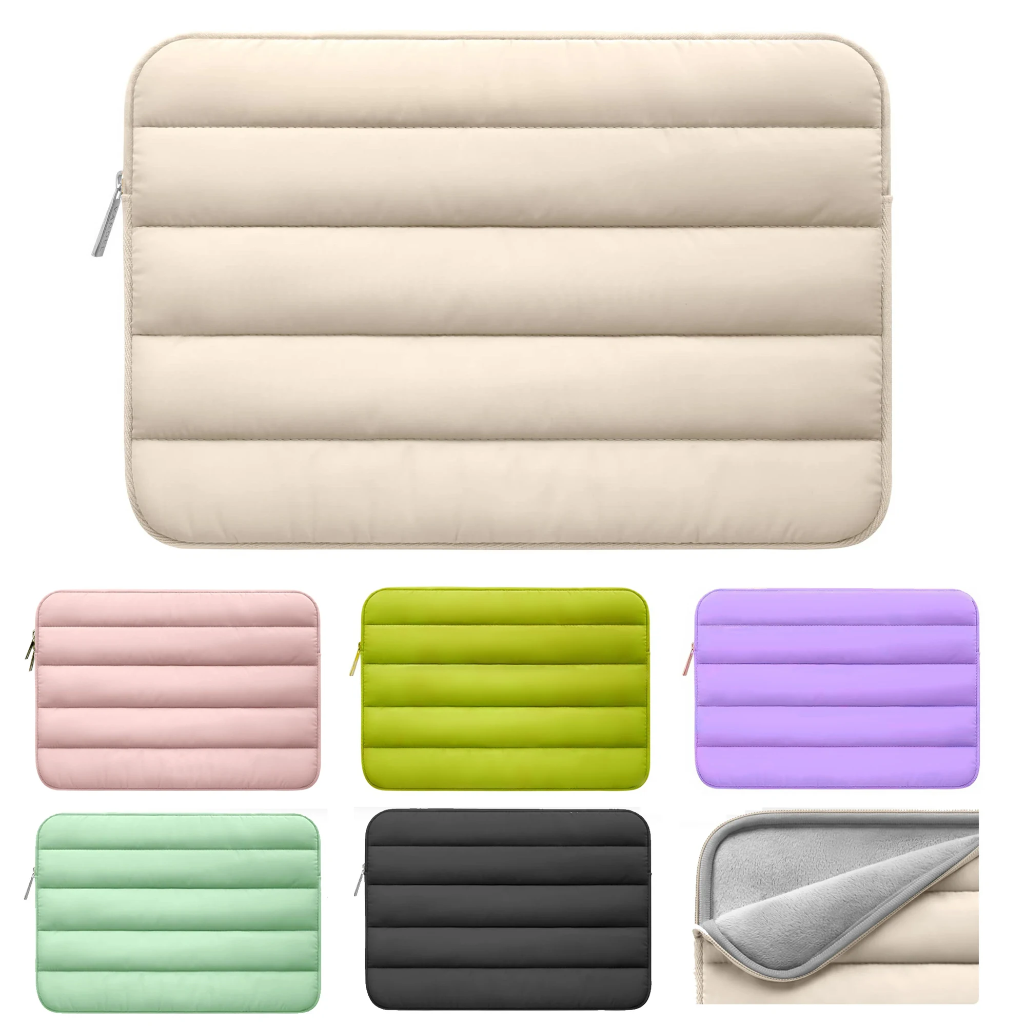 Bolsa para laptop e tablet, 9 "10" 11 "12.9" 13 "14" 15 "16" para ipad air pro m4 xiaomi pad para samsung huawei bolsa à prova de choque