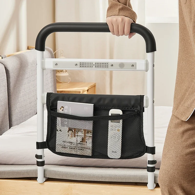 สําหรับผู้สูงอายุผู้ป่วยเตียง Assist Rail ปรับความสูง Bed Assist Stand ขาตั้งข้างเตียง Fall Prevention Guard Assist Handrail