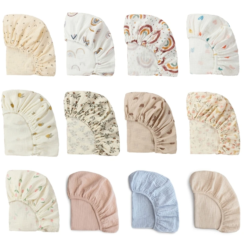 Lenzuolo con angoli per bambino Culla per allattamento Custodia per lettino per neonato Lenzuolo per culla con angoli Culle per