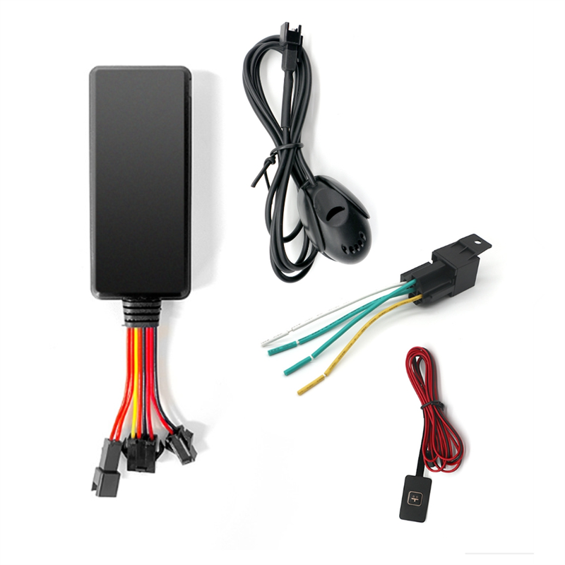 BABQ 4G voiture GPS Tracker localisateur Anti-perte en temps réel positionneur avec alarme SOS d'urgence télécommande vélo moto(C)