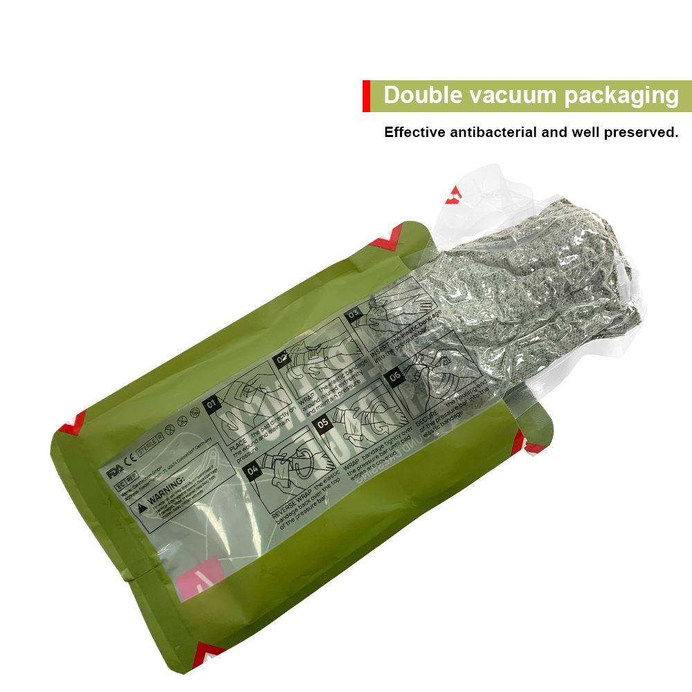 4/6in Israeli Bandage Wound Dressing Emergency Israel Bandage Combat Compression Tactical First Aid IFAK Trauma Medical