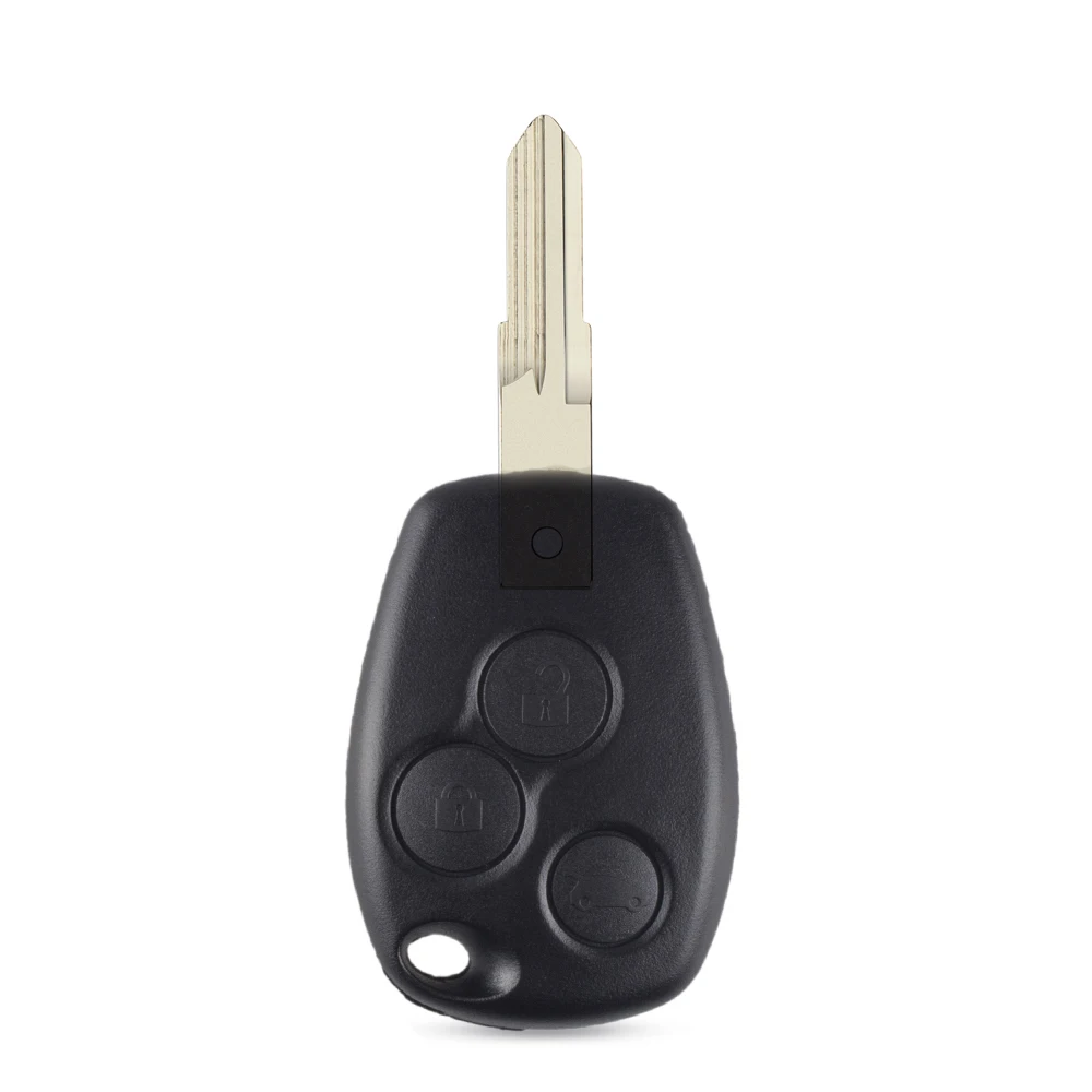KEYYOU 3 Button Car Key Shell For Renault Trafic Vivaro Primastar Movano Kangoo 2 Clio NE72/VAC102/VA2 Blade