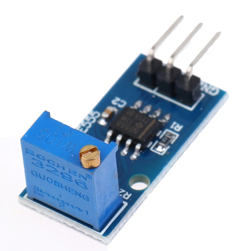 1pc 5V-12V NE555 Frequenz Einstellbar Puls Generator Modul NE555 Chip 3*1,5 cm Neue