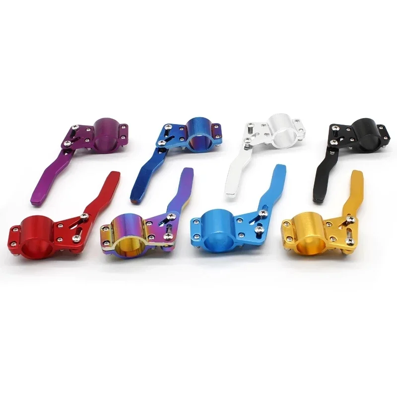 Extensor de alavanca de sinal de volta de carro, alumínio, volante, haste de giro, kit de ajuste de posição, preto, vermelho, azul, prata, ouro