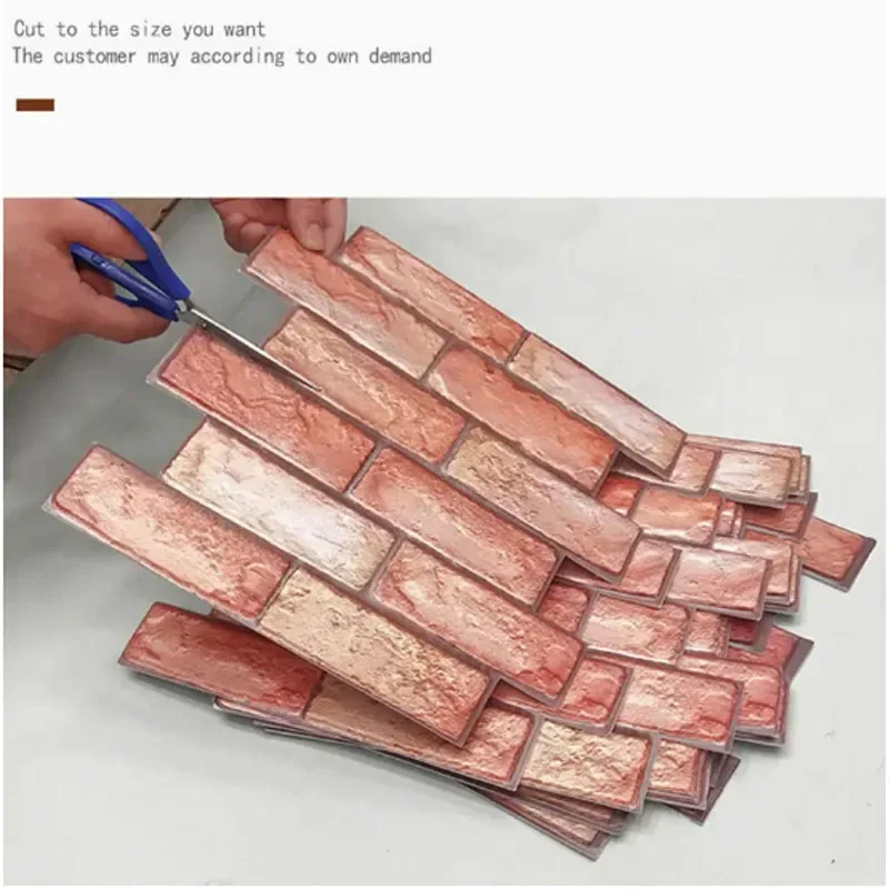 Transforme sua casa com 10 painéis decorativos de parede 3D - papel de parede autoadesivo, à prova d'água e à prova de umidade para sala de estar