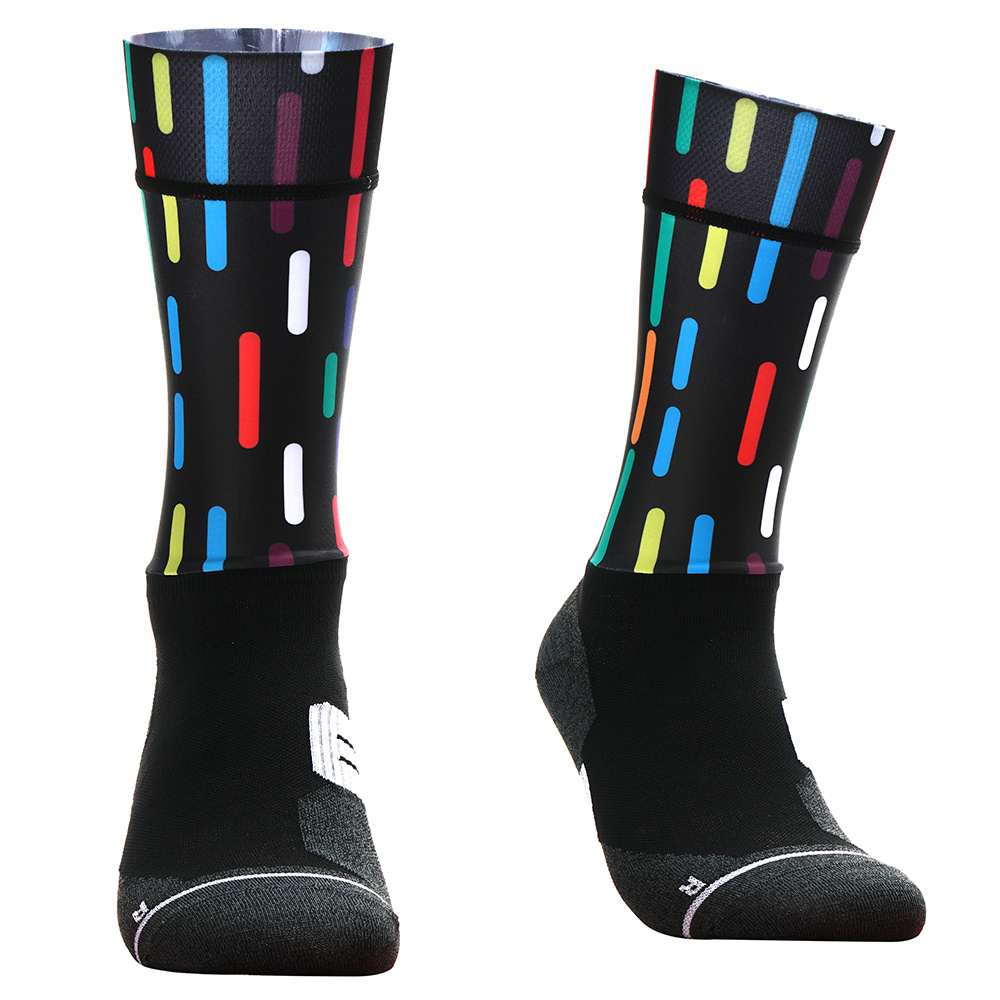 2025 calcetines deportivos calcetines de ciclismo hombres mujeres calcetines de bicicleta calcetines de baloncesto calcetines de carreras moda urbana patinaje sobre ruedas calcetines de Hip-hop