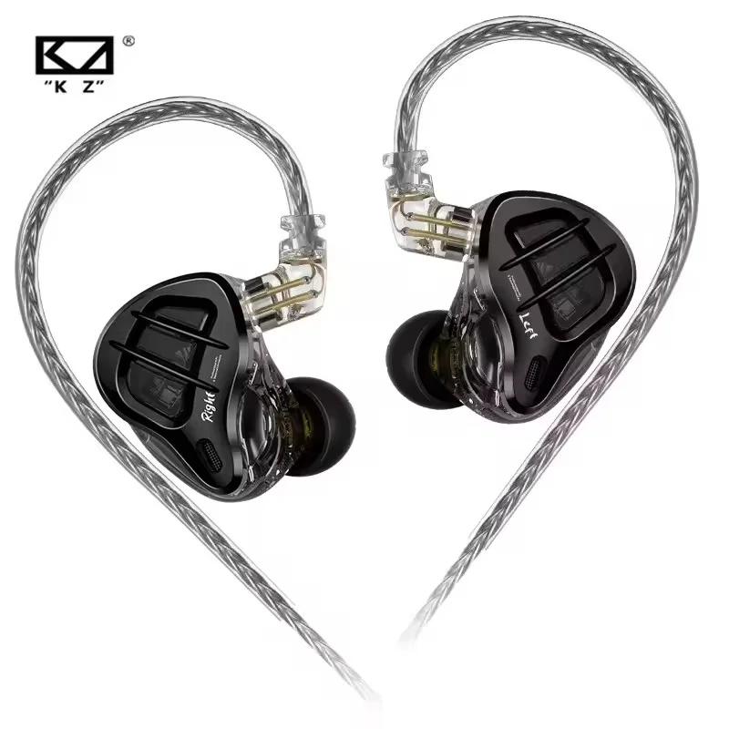 KZ ZAR 7BA 1DD Гибридный драйвер Наушники-вкладыши с монитором HiFi 2-контактные проводные наушники Музыкальная DJ-гарнитура Спортивные игровые наушники ZAX ZAD AST