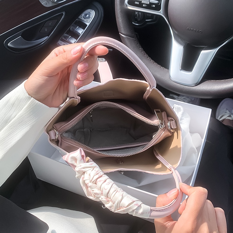 TAMATHA 新中国風のハイエンド刺繍バスケットバッグカラーコリジョンハンドバッグ春 2024 多用途クロスボディバッグ