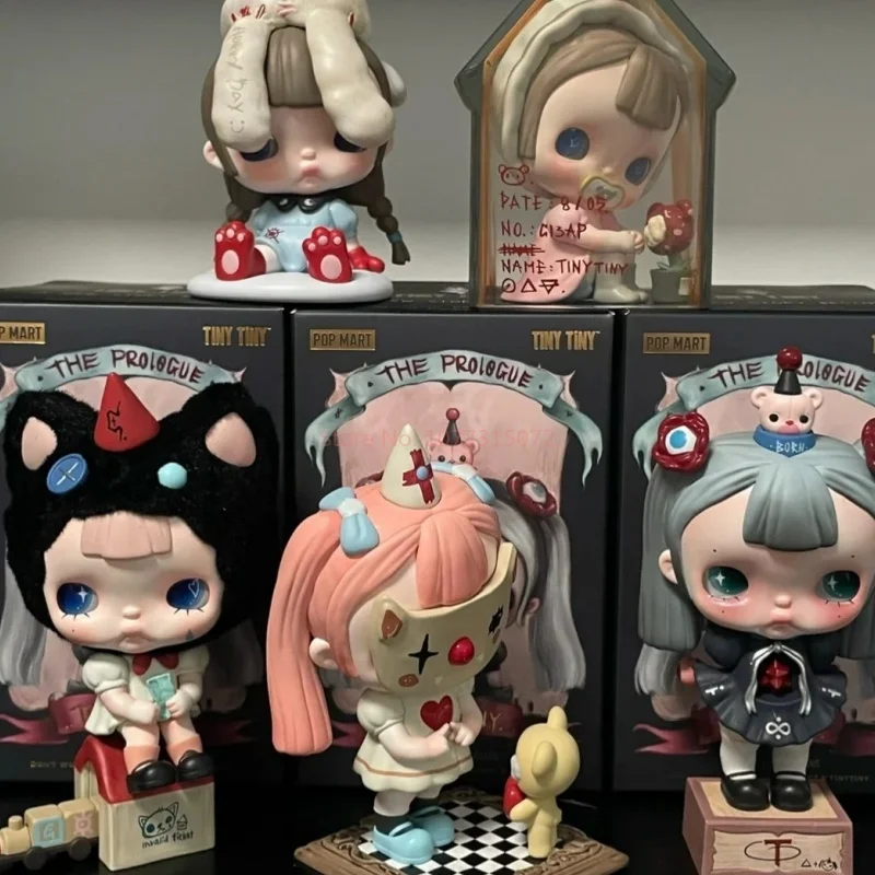 新しい本物の Tinytiny オープニングラインシリーズ新キャラクター Pvc モデルかわいい卓上装飾サプライズギフトおもちゃ誕生日ギフト