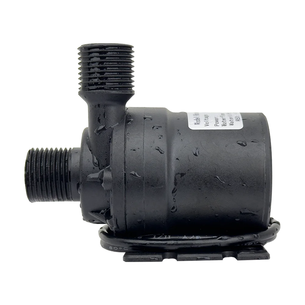 Bomba de água com motor sem escova dc12v, dc24v 1000l/h, bomba submersível de 8m cabeça 1/2 ", aquecedor de água de fonte, bomba de reforço de chuveiro, ip68