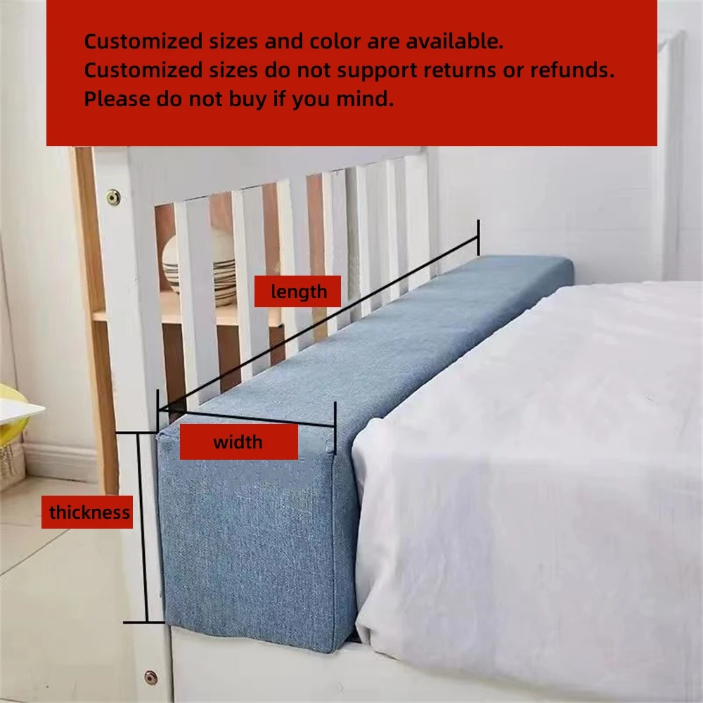 Extensor de colchão para preenchimento de lacunas de cama, travesseiro de cabeceira, lacuna próxima entre colchão, cabeceira e parede para cama/sofá
