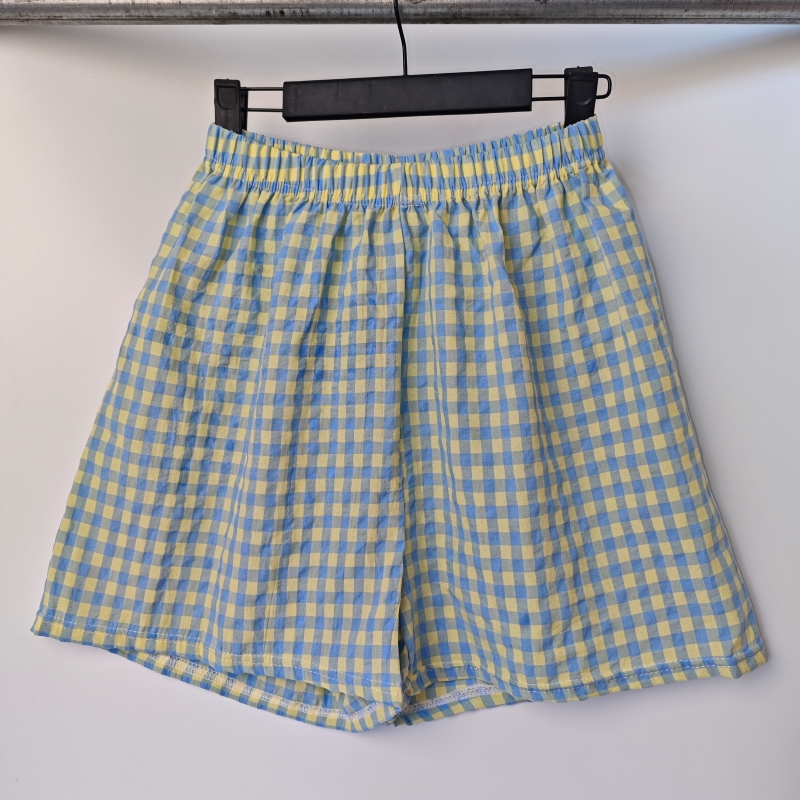 Женские Летние Широкие Шорты С Высокой Талией