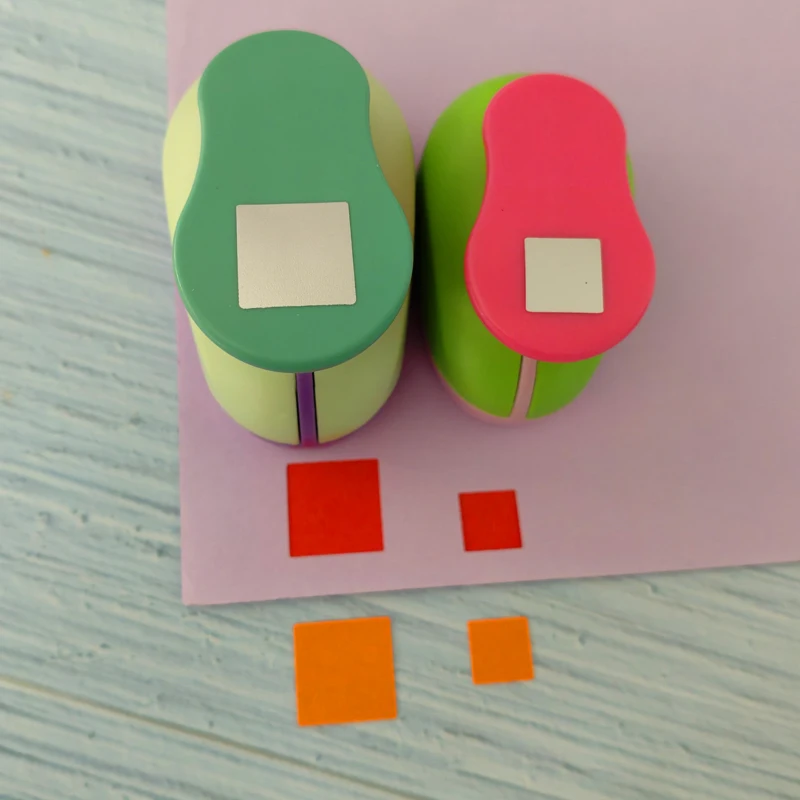 11mm 18mm Square shape EVA Foam Punches Paper Punch For Greeting Card Handmade DIY Scrapbooking Craft Punch Machine