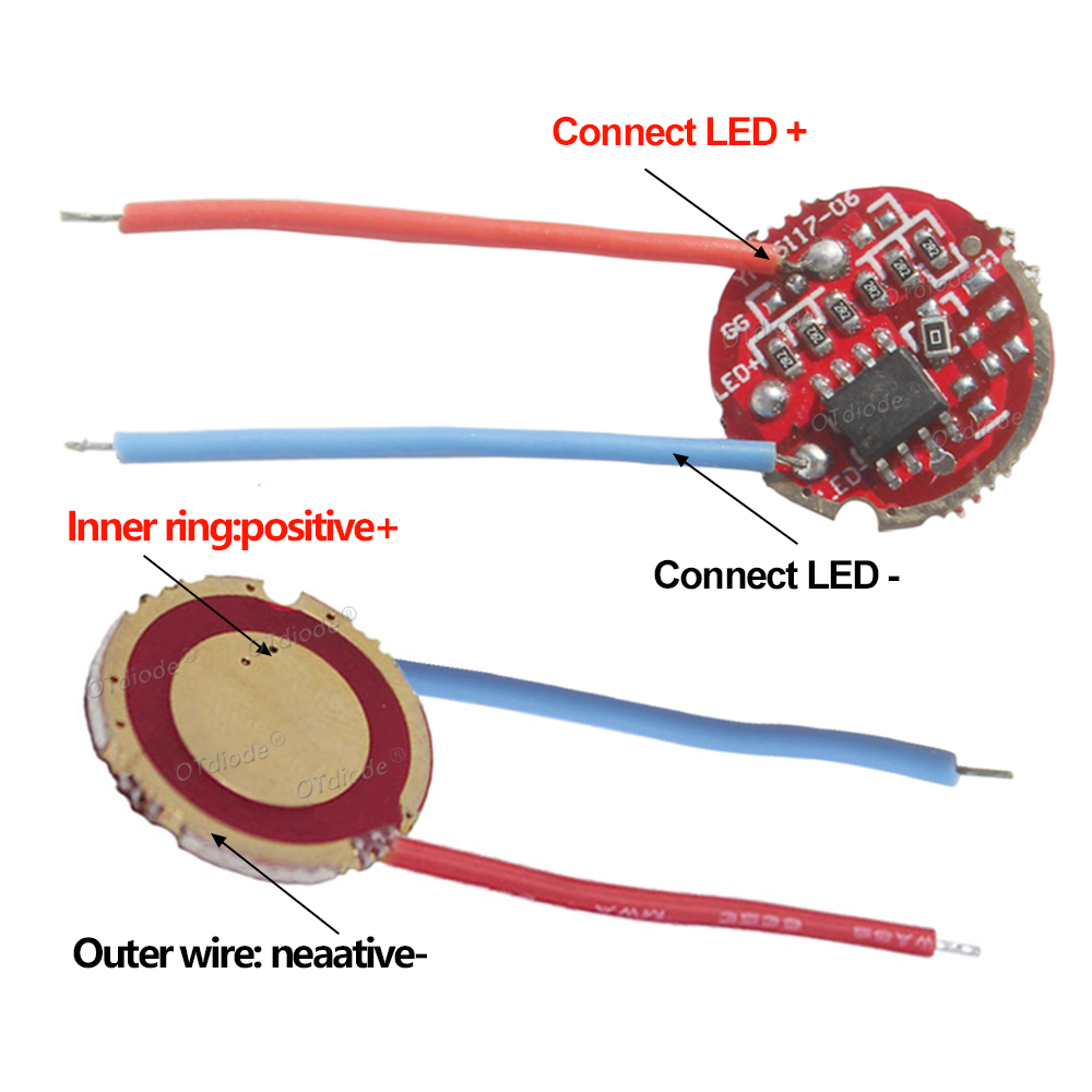 LED 3W 10W 20W 36W XPE T6 XLM2 XHP50/70/90 Cold White Beads Torch Flashlight Current Driver DC3.7V 5V12V 17mm 20mm 22mm 1/5 Mode