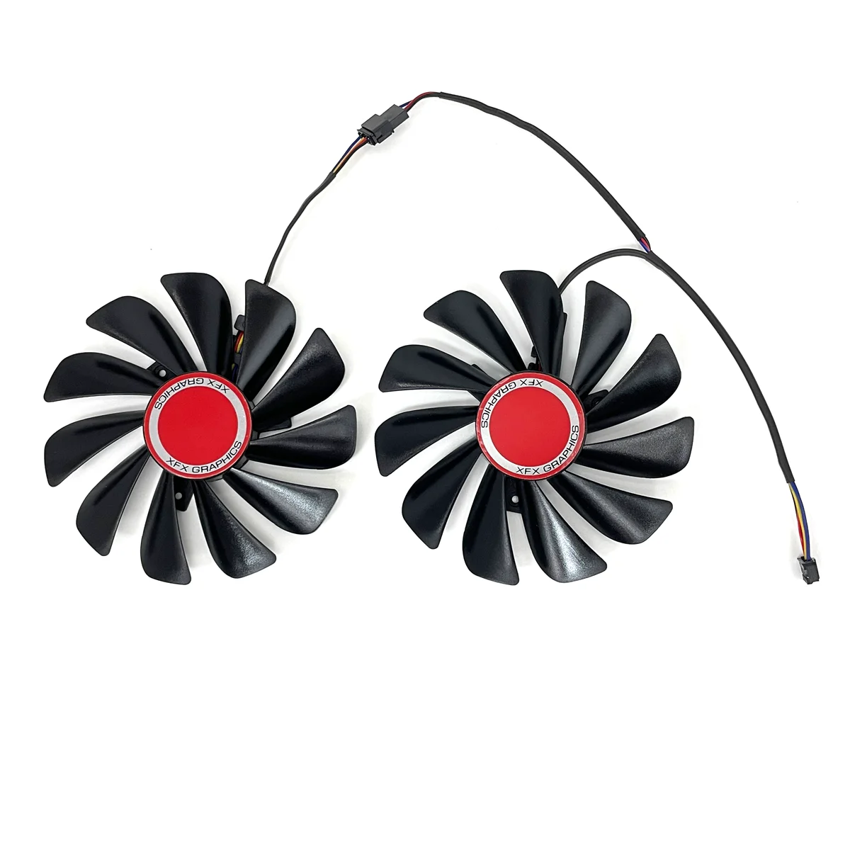New 2pcs/set FDC10U12S9-C CF1010U12S 95mm RX590 RX580 GPU Video Card Cooler fan For XFX RX 590 580 VGA Video Card Cooling FAN